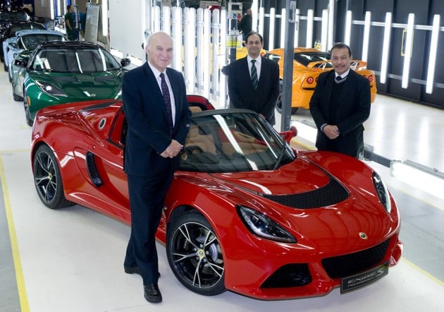 vince cable lotus