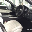 Mercedes-Benz E400 CKD now in Malaysia – RM494k