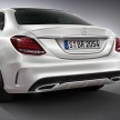 W205 Mercedes-Benz C-Class: more AMG Line details