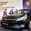 New Proton Perdana a.k.a. Accordana on a trailer