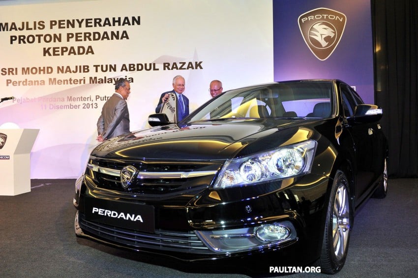 New Proton Perdana based on eighth-gen Honda Accord handed over – PM gets a stretched version! 216922