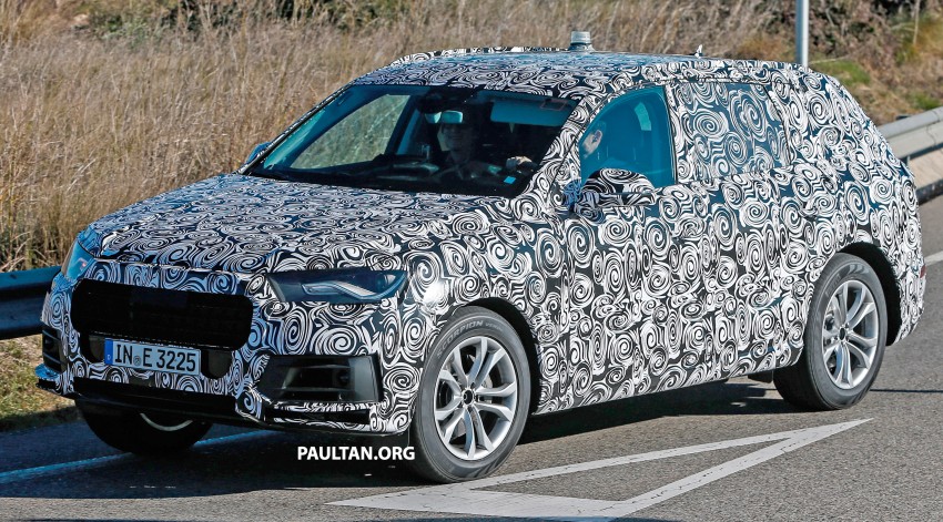 SPYSHOTS: Audi Q7 prototype sheds some disguise 219075