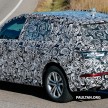 SPYSHOTS: Audi Q7 prototype sheds some disguise