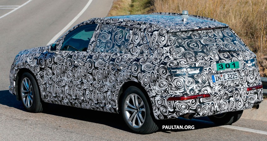 SPYSHOTS: Audi Q7 prototype sheds some disguise 219073