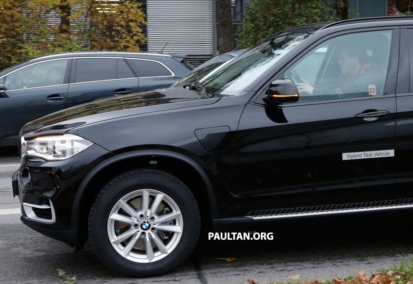 SPYSHOTS: BMW X5 eDrive hybrid prototype on test 219024