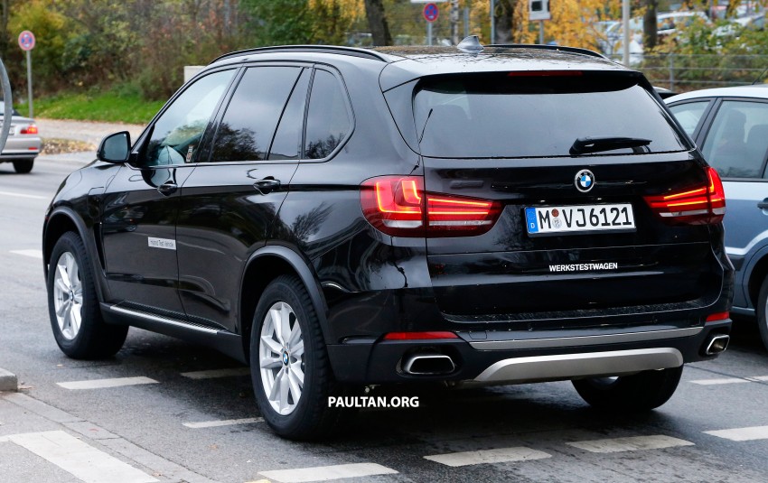 SPYSHOTS: BMW X5 eDrive hybrid prototype on test 219025