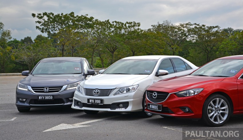 Driven Web Series Episode 5: Company car dilemma – Toyota Camry 2.5 vs Honda Accord 2.4 vs Mazda6 2.5 217721