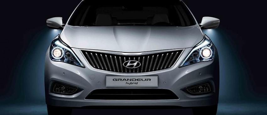 Hyundai Grandeur Hybrid introduced in South Korea 218073