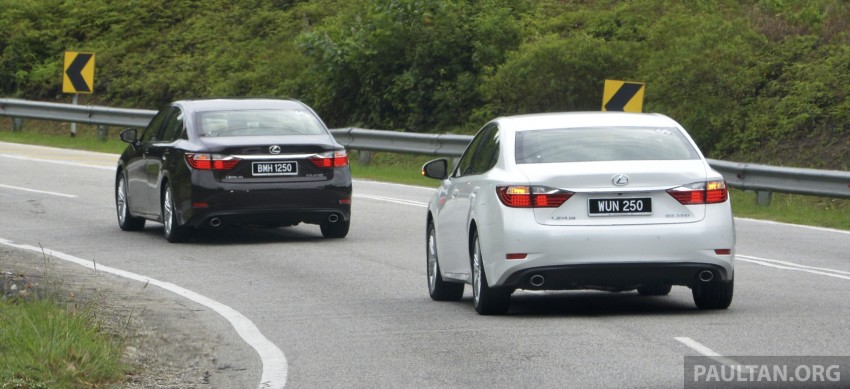 DRIVEN: 2013 Lexus ES 250 and 300h sampled 219432