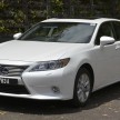 Lexus ES 250 now offered with five years free service