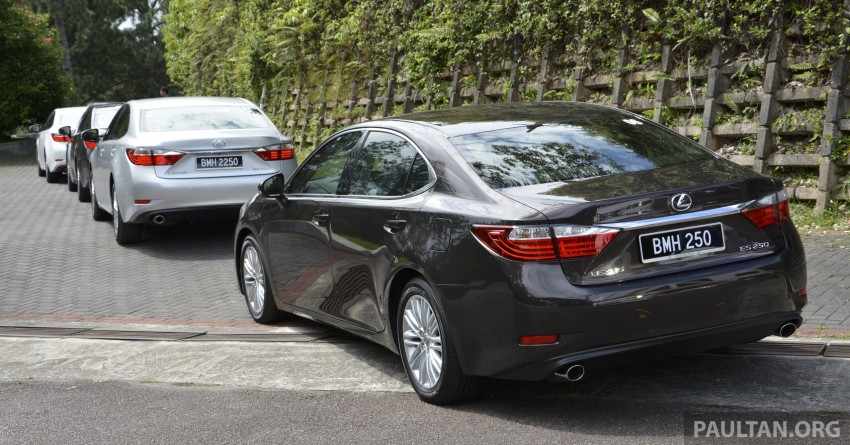 DRIVEN: 2013 Lexus ES 250 and 300h sampled 219449