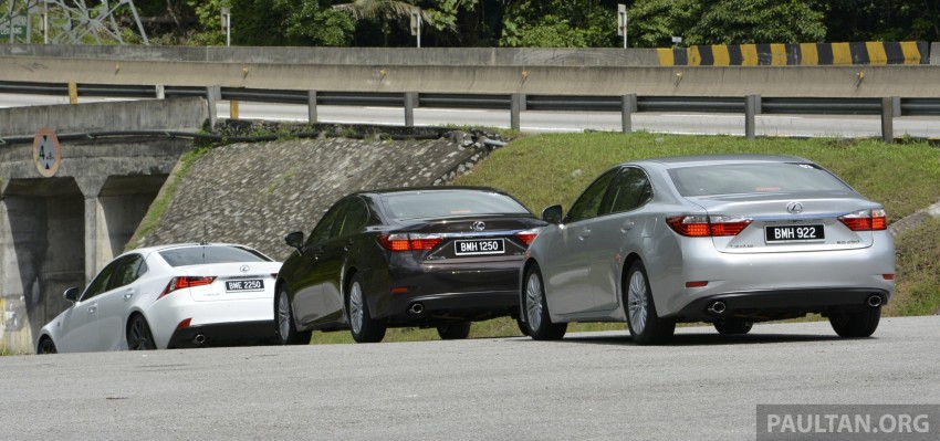 DRIVEN: 2013 Lexus ES 250 and 300h sampled 219476