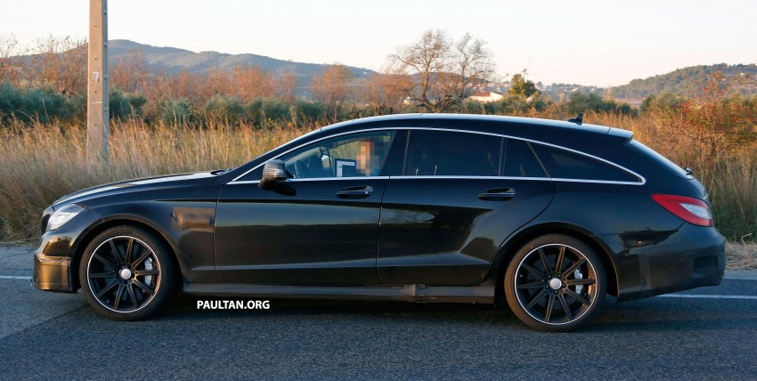 Mercedes-Benz CLS-Class Shooting Brake facelift to get ‘floating tablet’ COMAND display 217396