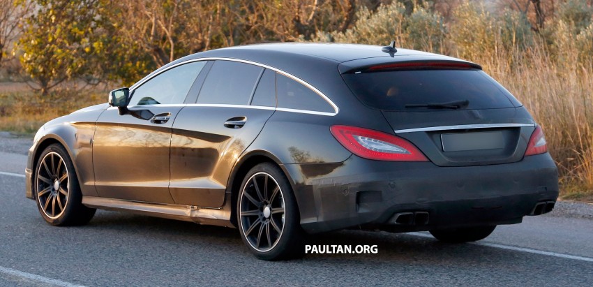 Mercedes-Benz CLS-Class Shooting Brake facelift to get ‘floating tablet’ COMAND display 217393