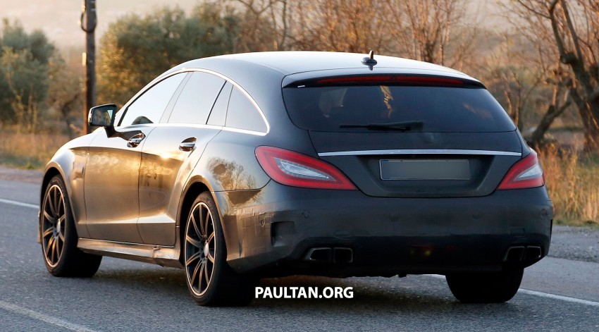 Mercedes-Benz CLS-Class Shooting Brake facelift to get ‘floating tablet’ COMAND display 217394
