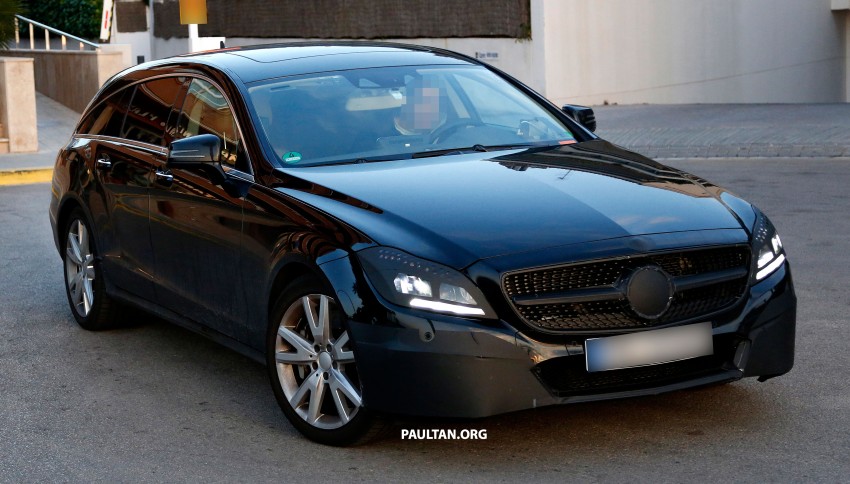 Mercedes-Benz CLS-Class Shooting Brake facelift to get ‘floating tablet’ COMAND display 217387