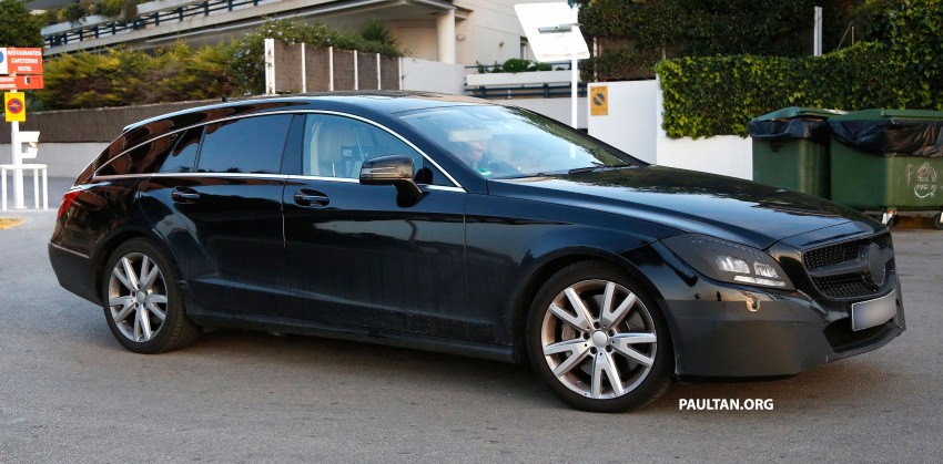 Mercedes-Benz CLS-Class Shooting Brake facelift to get ‘floating tablet’ COMAND display 217388