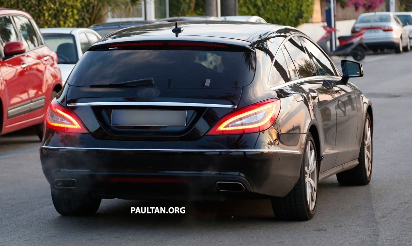 Mercedes-Benz CLS-Class Shooting Brake facelift to get ‘floating tablet’ COMAND display 217392