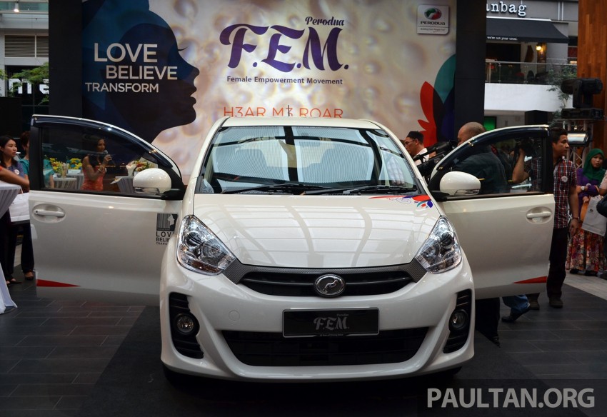Perodua Myvi 1.5 F.E.M. special edition – only 60 units for Female Empowerment Movement members 215318