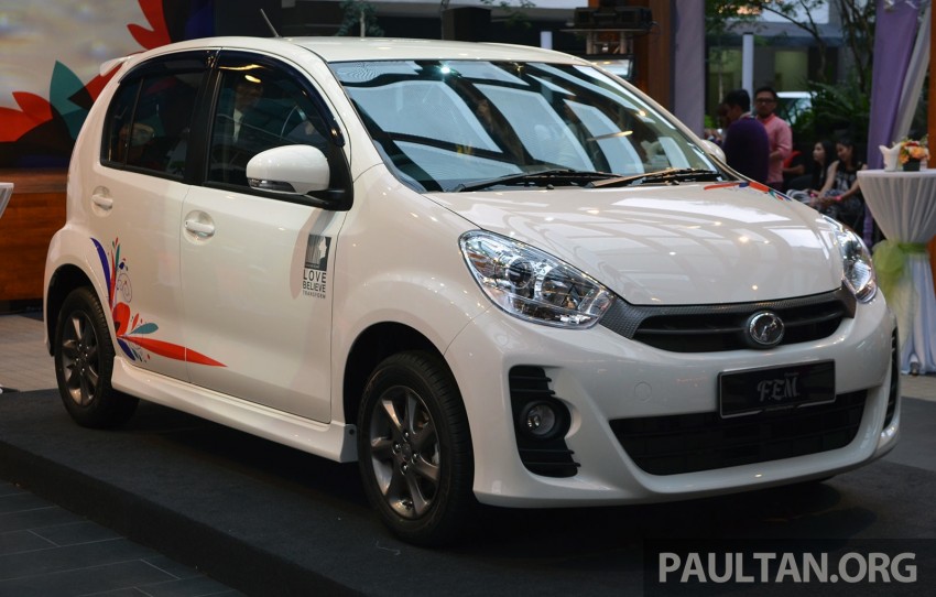 Perodua Myvi 1.5 F.E.M. special edition – only 60 units for Female Empowerment Movement members 215321