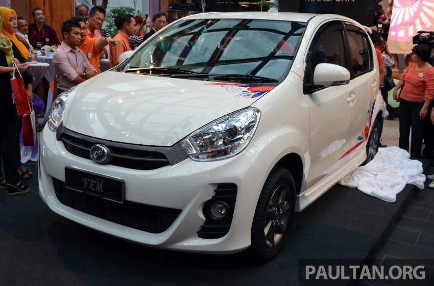 Perodua Myvi 1.5 F.E.M. special edition – only 60 units for Female Empowerment Movement members 215305