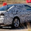 2015 Volkswagen Passat sighted again – integrated trapezoidal dual-exhaust tailpipes seen