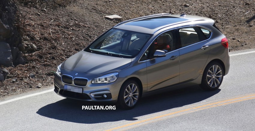 BMW 2-Series Active Tourer completely undisguised! 217574