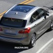 BMW 2-Series Active Tourer completely undisguised!