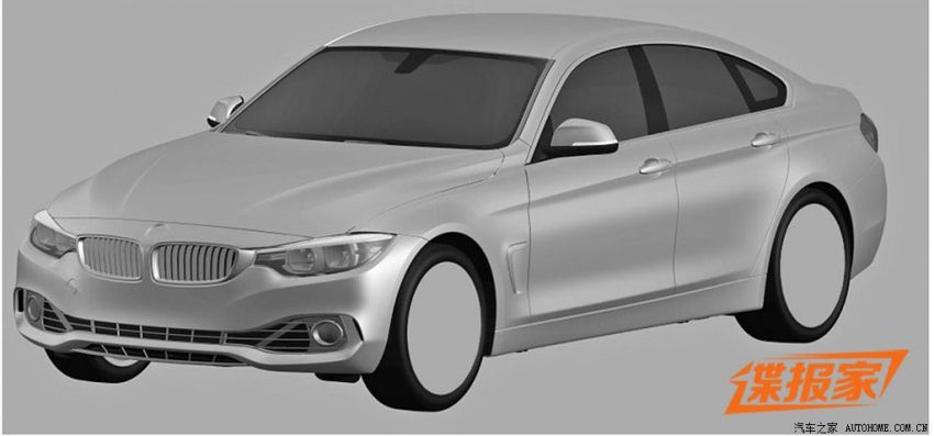 BMW 4-Series Gran Coupe patent filings uncovered 219536