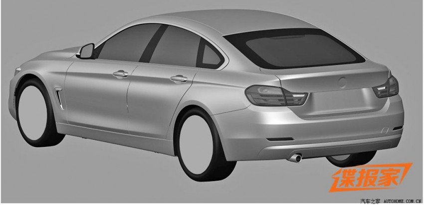 BMW 4-Series Gran Coupe patent filings uncovered 219537