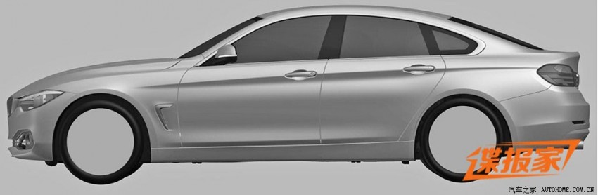 BMW 4-Series Gran Coupe patent filings uncovered 219538