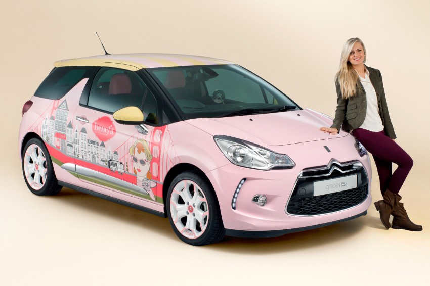 Citroen DS3 by Benefit – a dainty one-off concept 216221