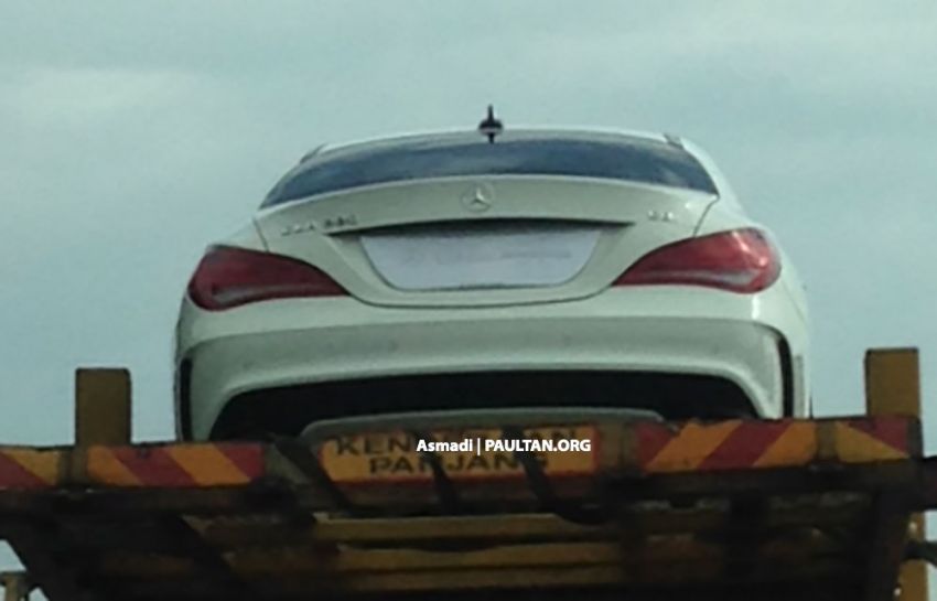 Mercedes-Benz CLA-Class comes in via the grey route 216121
