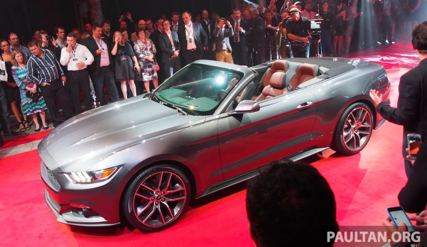 2015 Ford Mustang: first details and photos 215841