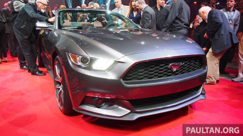 2015 Ford Mustang: first details and photos 215837