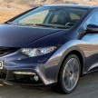 Honda Civic: UK range gets new active safety systems