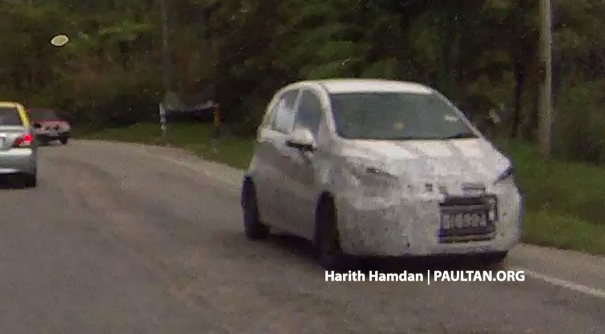 Proton P2-30A Global Small Car sighted again 217097