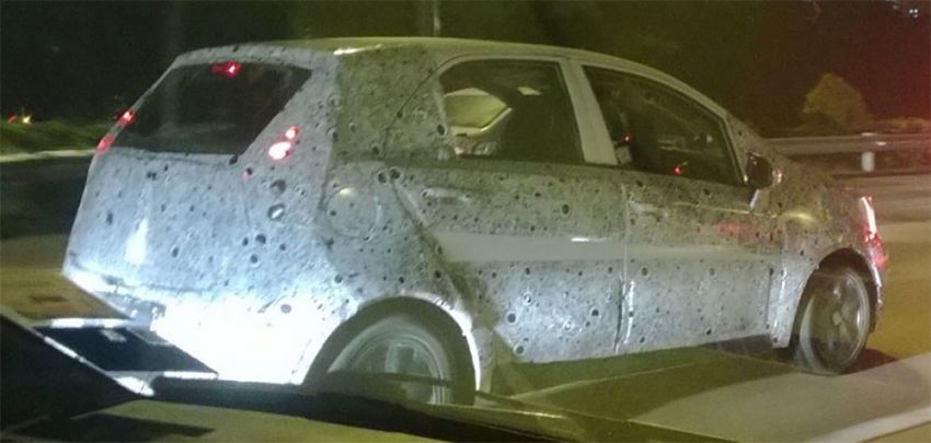 Proton P2-30A Global Small Car spotted at night 217947