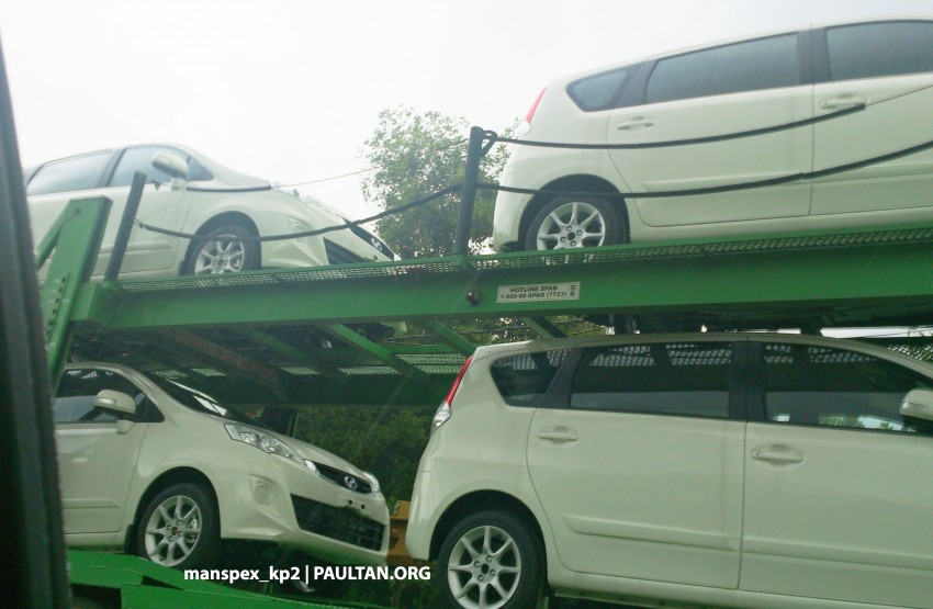 New 2014 Perodua Alza facelift sighted on trailers 219160