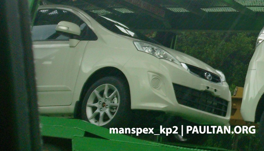 New 2014 Perodua Alza facelift sighted on trailers 219183