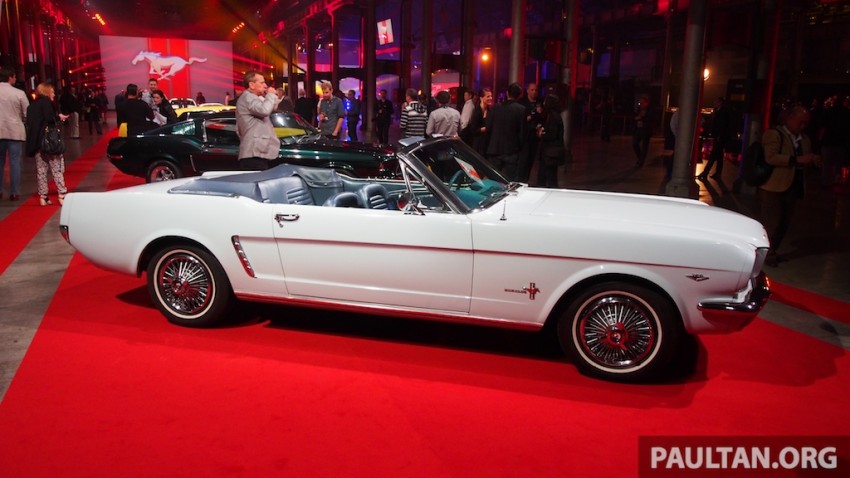 GALLERY: Classic Ford Mustangs at S550 unveiling 215797