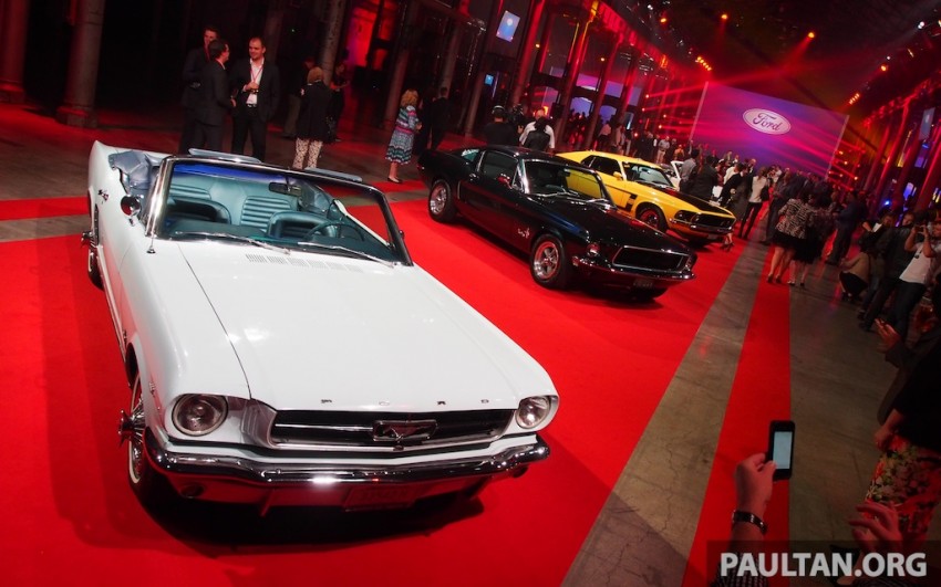 GALLERY: Classic Ford Mustangs at S550 unveiling 215776