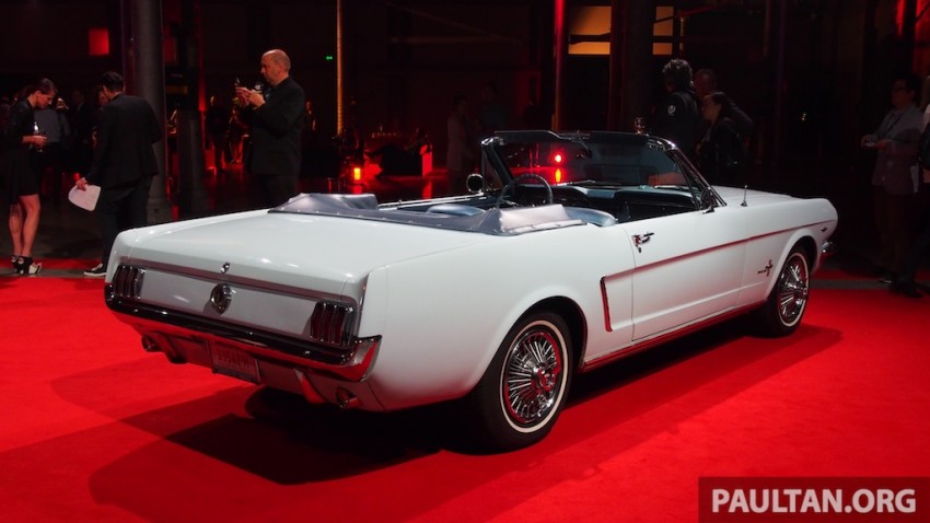 GALLERY: Classic Ford Mustangs at S550 unveiling 215795