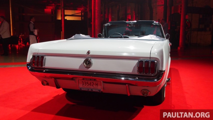 GALLERY: Classic Ford Mustangs at S550 unveiling 215753