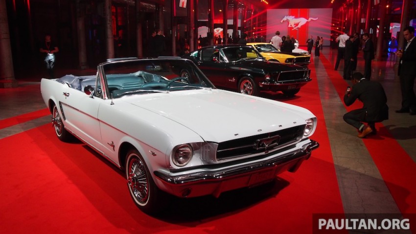 GALLERY: Classic Ford Mustangs at S550 unveiling 215754