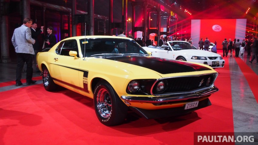 GALLERY: Classic Ford Mustangs at S550 unveiling 215792