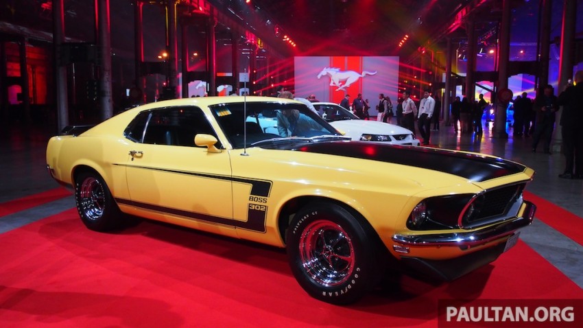 GALLERY: Classic Ford Mustangs at S550 unveiling 215791