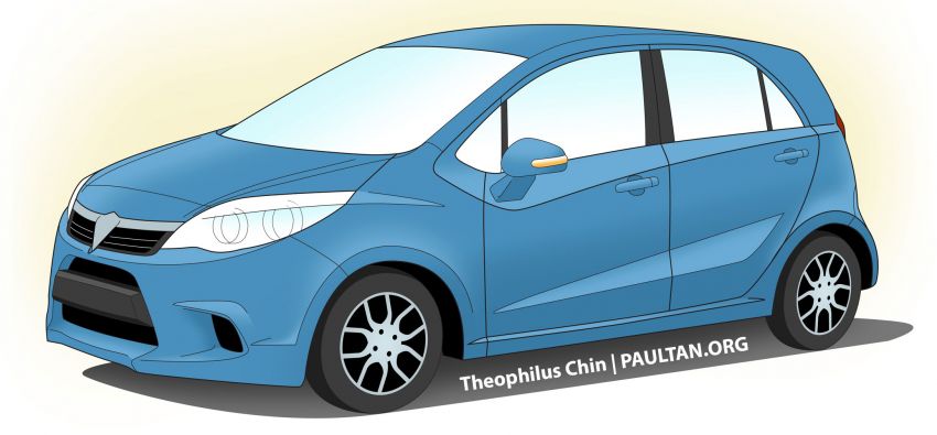 Proton P2-30A Global Small Car illustrated – is this what Proton’s upcoming hatch will look like? 218140