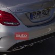 W205 Mercedes-Benz C-Class official shots leaked