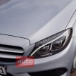 W205 Mercedes-Benz C-Class official shots leaked